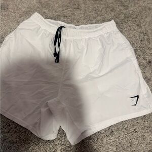 Men’s size small Gymshark shorts white